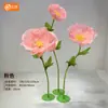 Tienda de flores de papel gigantes a gran escala Meichen decoración de boda accesorios de boda diseño de ventana productos de flores de papel falsas hechas a mano