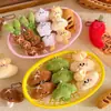 Colgante de Oden con Temática de Comida, Adorno Colgante de Muñeco de Peluche Súper Lindo, Decoración de Llavero para Mochila, Pequeño Regalo con Temática de Comida