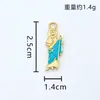 Acessórios de Personagens de Desenho Animado Pingentes Criativos Gota Única Liga de Gotejamento de Óleo Peças de Joias DIY Brincos Pulseiras Colares Atacado