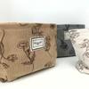 Nueva bolsa de cosméticos de pana, tipo clutch, con estampado floral, para el hogar, para viajes, estilo ins, bolsa de almacenamiento