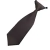 Corbata Pequeña Estilo Japonés Color Sólido Niños Pequeños Escuela Jardín de Infancia Perezoso Libre Accesorios de Uniforme Escolar Actuación Retro Marrón