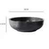 Juego Familiar de Vajilla Cerámica Creativa Bajo Esmalte Bol para Arroz Bol para Sopa Taza Platillo Platillo para Salsa Combinación Juego de Cerámica
