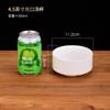 Atacado Tigela de Sopa Binaural Simples Branco Puro Xícara de Sopa com Tampa Tigela para Sopa Tigela para Assar Cerâmica Utensílios de Mesa Tigela para Mingau de Café da Manhã Tigela para Sobremesa