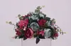 Flor Artificial Huajia Guía de Camino de Boda Bola de Flores Decorativa Rosa Peonía Hortensia Columna Romana Candelabro Decoración de Mesa
