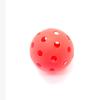 Pickleball 40 Agujeros 26 Inyecciones Moldeado 74mm Rotomoldeado Integrado Tpe Perforado Bola Tenis Alta Elasticidad