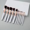 Spot 10 Juegos de Brochas de Mármol del Fabricante, Brochas de Maquillaje, Juegos de Brochas Multifuncionales, Gran Cantidad, Envío Gratis, Almacenamiento Portátil para Sombras de Ojos
