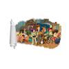 Nuevos Adhesivos de Pared 3D de Buzz Lightyear de Pared Rota para Habitación Infantil Toy Story Adhesivos para Jardín de Niños Póster de Gran Tamaño