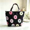 Pinfei Tela Oxford Estampada Bolsa de Hielo Portátil Bolsa de Conservación de Calor Bolsa de Hielo Bolsa para Almuerzo Bolsa para Lonchera Bolsa para Picnic al Aire Libre Bolsa de Conservación de Calor