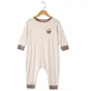 Pijama Infantil de Peça Única de Verão para Meninos e Meninas Manga Longa em Modal Roupa de Ar Condicionado para Bebês e Recém-Nascidos Roupa de Escalada à Prova de Frio