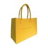 Bolso Tote de Fieltro de Color Sólido Inglés Simple de Nicho Personalizado Bolsa de Mano Ligera Protección Ambiental Compras Bolsa Combinable Personalización