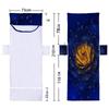 Nova capa de cadeira de praia fashion de microfibra reclinável impressão digital 3D geométrica toalha toalha de praia bolsa atacado