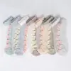Calcetines de Seda con Encaje para Mujer de Verano, Calcetines Cortos Finos y Transpirables Antideslizantes de Seda de Cristal, Calcetines Jacquard de Cristal
