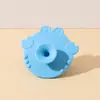 Escova de Shampoo de Silicone Desenho Animado Fofo para Bebê Pente de Silicone para Limpeza no Banho do Bebê Escova Multifuncional para Massagem Facial