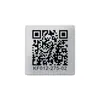 Placas de Metal Personalizadas, Etiquetas de Identificación con Código de Barras para Activos de Equipo, Cajas de Material de Placa de Aluminio Grabado con Láser, Bandejas, Etiquetas con Código QR, Señales