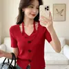 Suéter Tejido Halter de Encaje con Lazo, Atractivo y Caliente, para Mujer, Elegante y Ceñido, Hermoso Top de Manga Larga para Otoño e Invierno
