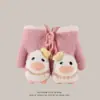 Guantes Pequeños para Niños, Guantes de Medio Dedo para Bebés, Niñas y Niños, Engrosados de Invierno, Cálidos, Cortavientos, Guantes de Cinco Dedos para Bebés de un Año