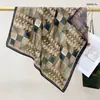 Pañuelo de Cuello Verde Menta Estilo Mambo Retro, Pañuelo Cuadrado con Ambiente de Principios de Primavera, Modelo Nuevo 2026, Accesorio de Bufanda de Alta Gama