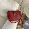 Bolso Cruzado de Hombro Tipo Cubo con Patrón de Lichi, Estilo Coreano Nuevo de Nicho Transfronterizo para Mujer, Bolso Cruzado Versátil de Lujo de Alta Gama para el Trabajo