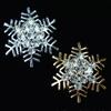 Nuevos accesorios de aleación para joyería DIY de copo de nieve grande con incrustaciones de diamantes, material de hebilla para decoración de salida de aire de coche de belleza para carcasa de teléfono móvil