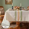 Mantelbordado estilo chino transfronterizo, antideslizante y resistente al desgaste, apto para todas las estaciones, exclusivamente para ventas transfronterizas, tela de lujo ligero de alta gama para mesas de café