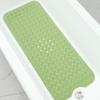 Alfombrilla Antideslizante para Bañera Venta Caliente Transfronteriza Extendido PVC 100x40cm Alfombrilla de Baño con Ventosas Barrera de Agua para Ducha