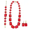 Nuevo Conjunto de Diamantes Checos de Cristal Swarovski, Joyería Vintage, Collares de Nicho, Joyería Incrustada de Diamantes, Suministro del Fabricante al por Mayor
