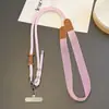 Suministrado directamente por el fabricante, correa cruzada ajustable de hombro ancho para teléfono, correa de hombro tejida gruesa portátil anti-pérdida para cámara lateral