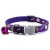 Collar para perro I de 1 cm con decoración de cascabel, collar anti-pérdida para perro, hebilla gris, accesorios de tracción para mascotas en exteriores