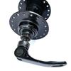 Los fabricantes suministran accesorios para bujes delanteros y traseros de liberación rápida de frenos de disco para bicicletas de montaña, bujes Big Ear con eje de 32/36 orificios.