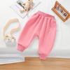 2025 Pantalones Nuevos para Bebé de Trasero Grande para Niños y Niñas Primavera y Otoño Pantalones de Dibujos Animados Pantalones Sueltos Harem