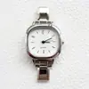 Reloj Pulsera Modular de Venta Caliente Estilo Europeo y Americano para Mujer, Reloj de Cuarzo al por Mayor, Correa de Reloj Versátil DIY Cuadrada Pequeña Plateada Colorida