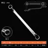 YATO Llave Flor de Ciruelo Doble Cabeza de Cuello Alto Torx Herramienta de Tablero Llave CRV Llave de Doble Propósito 5.5x7