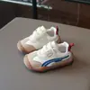 Zapatos para caminar de bebé con suelas blandas, antideslizantes, transpirables, con velcro, diseño de dibujos animados, para niños y niñas de 1 a 3 años, zapatillas de otoño
