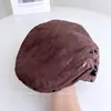 Gorra vintage de retazos con estampado de leopardo para mujer, gorra de pico versátil y artística para otoño que hace que la cara se vea más pequeña, elegante gorra de vendedor de periódicos