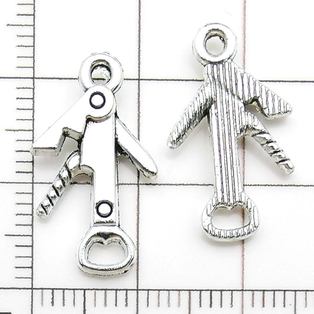 10551-X-古银锌合金葡萄酒起子12x21-0.9g.j