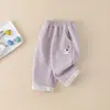 Pantalones de terciopelo con forro para niña, estilo nuevo Otoño e Invierno 2026, Ropa exterior para bebé niña, Pantalones de terciopelo integrados cálidos de invierno para niño pequeño, Tendencia, Dropshipping