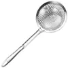 Pote Perfurado em Forma de Diamante de Aço Inoxidável 304 Colher Escumadeira Doméstica Cozinha Pegador de Macarrão Filtro Colher Peneira