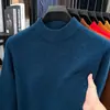 580g Cuello Alto para Hombre Otoño e Invierno Engrosado Talla Grande Prendas de Punto para Hombre Capa Base Cálida Ropa para Hombre