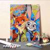Guardián novio pintura al óleo digital DIY serie de animación moderna simple para niños pintura al óleo para colorear simple fabricantes al por mayor