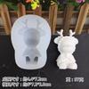 Molde de Silicone Urso Violento Desenho Animado Série Urso DIY Ferramenta para Doces Bolo Molde para Doces Ferramenta para Bolo
