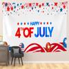 Dia da Independência Pano suspenso Tapestry Indoor Outdoor Holiday Party Atmosphere Decorativo Fundo Fonte Fabricante