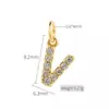 Aleación Diamante A- Z Oro Letras Inglesas Personalidad Joyería Transfronteriza Accesorios Pulsera Colgante Collar Colgante de Joyería