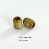 Cuentas de Barril Acrílicas Cuentas de Dátil Cuentas Cepilladas de Agujero Grande Accesorios para Manualidades con Cuentas Accesorios para Abrigo Suéter Cardigan de Punto Ropa de Abrigo