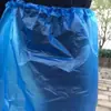 Galochas Descartáveis, Coberturas Impermeáveis Espessadas para Sapatos, Comprimento Estendido, Uso Interno e Externo, Não Escorregadias de PE, Resistentes ao Desgaste, Estilo Universal, Coberturas de Pé de Tubo Alto Longo