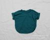 Camiseta de Verano Infantil 2026 Color Sólido Camiseta Básica para Niñas Manga Corta Estilo Coreano Cuello Redondo Holgada Algodón Puro Versátil para Niños