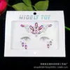 Joias DIY Patch de Diamante para Rosto Patch de Diamante Acrílico Estrela Talento Mesmo Estilo Decoração de Rosto de Baile Estilo Novo