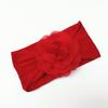 Diadema Elástica Suave para Bebé Estilo Europeo y Americano, Linda Diadema de Nylon de Color Sólido Floral para Niños, Estilo Delgado para Todas las Estaciones, Accesorios para Bebé