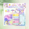Set Combinado Personalizado de Notas Adhesivas de Nueva Forma Especial para Recompensar a los Estudiantes con Notas Adhesivas, Pegatinas de Aviso Macaron, Notas Adhesivas Fuertes