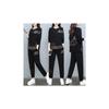 Otoño 2024 Nuevo Hermana Gorda Elegante Reductor de Edad Casual Dos Piezas Moda Adelgazante Todo Combinable Talla Grande Mujer Comercio Exterior