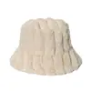 Chapéu Quente Estilo Japonês Europeu e Americano Transfronteiriço, Chapéu Bucket Personalizado Bordado com Logo Afina Rosto, Touca de Pescador de Veludo Cotelê de Inverno